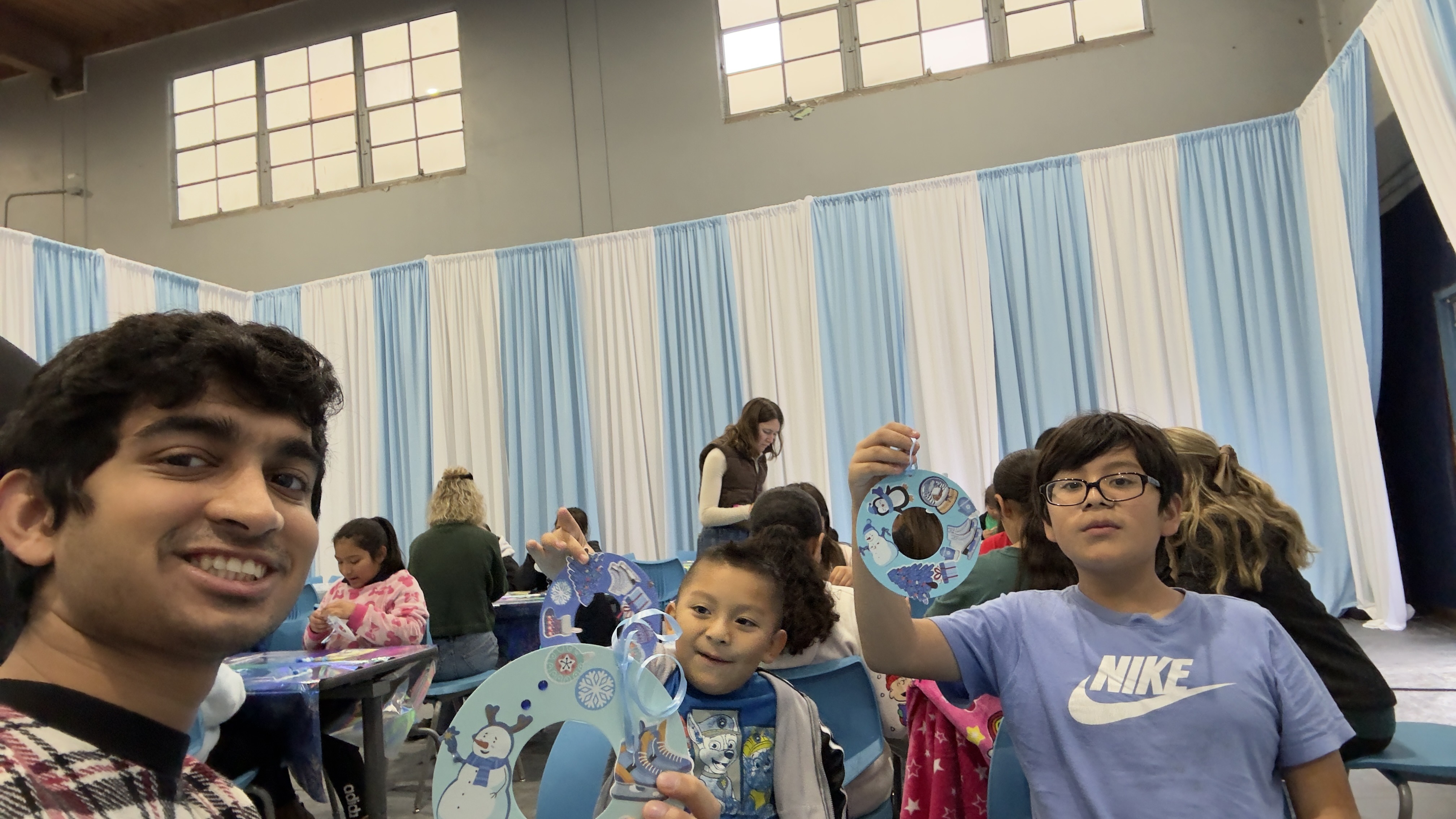 Project Code Red volunteers at Winter Wonderland