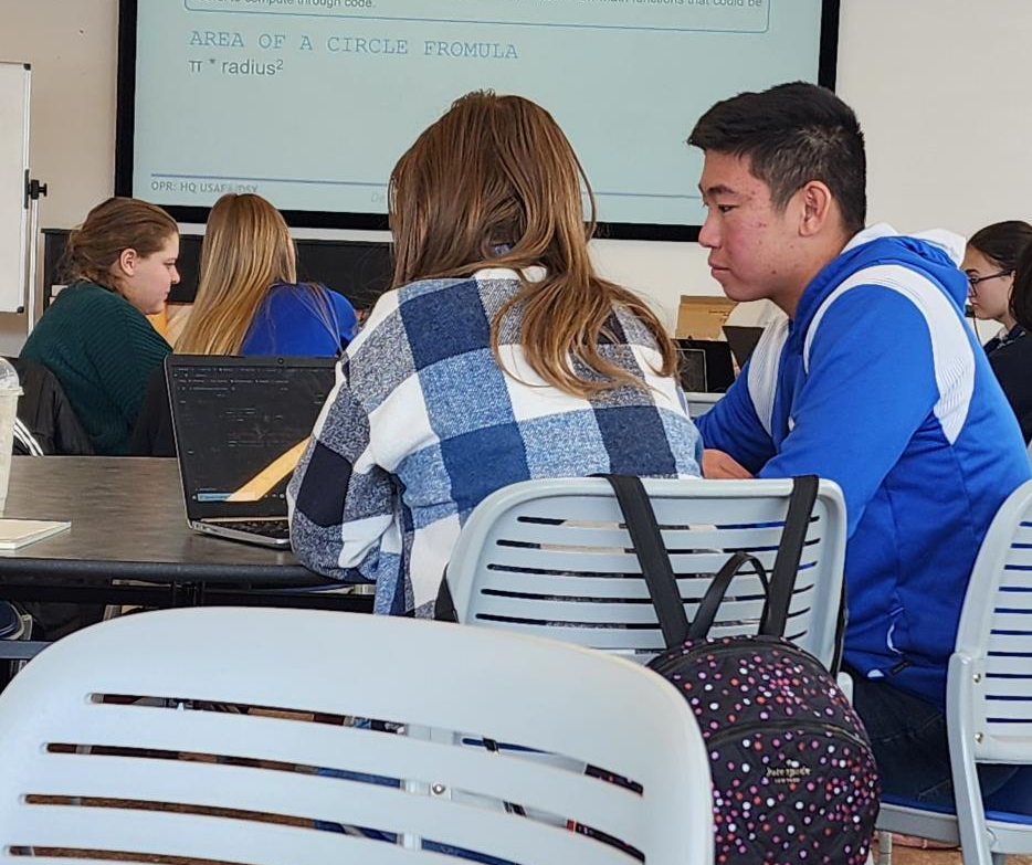 Project Code Red tutoring session